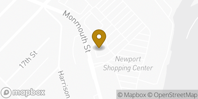 Map showing the location of Amazon Locker - Headsail in Newport, KY 41071