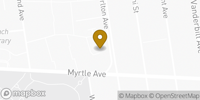 Map showing the location of Amazon Locker - Elkhorn in Brooklyn, NY 11205