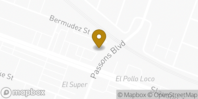 Map showing the location of Amazon Locker - Elianna in Pico Rivera, CA 90660