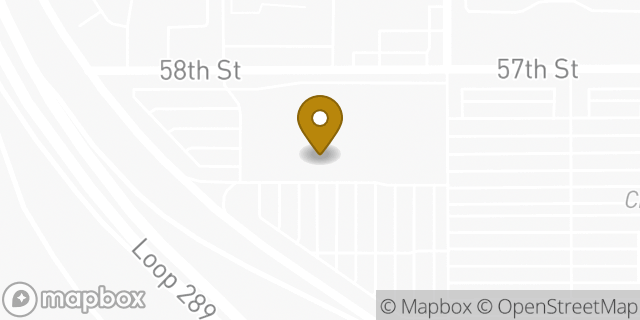 Map showing the location of The Home Depot in Lubbock, TX 79414