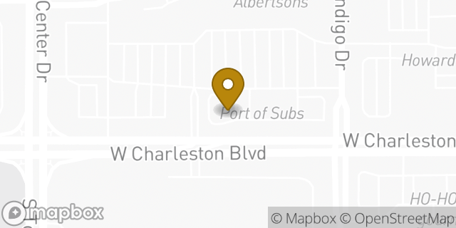 Map showing the location of McDonald's in Las Vegas, NV 89135