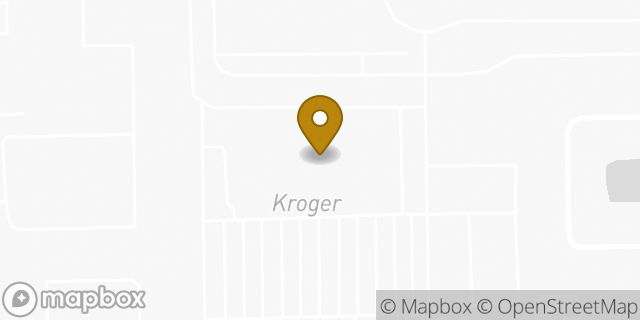 Map showing the location of Kroger Marketplace in Indianapolis, IN 46237