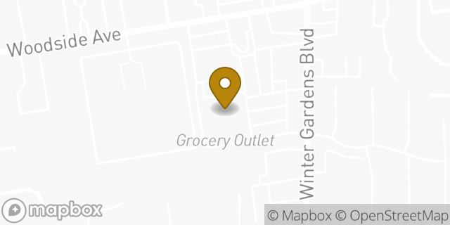 Map showing the location of ATM Walgreens in Lakeside, CA