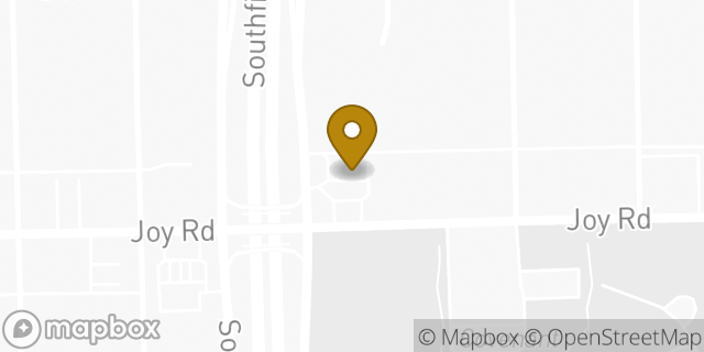 Map showing the location of Amazon Locker - Certification in Detroit, MI 48228