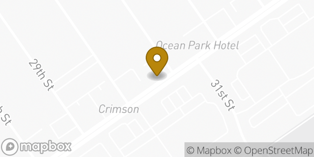 Map showing the location of The UPS Store in Santa Monica, CA 90405