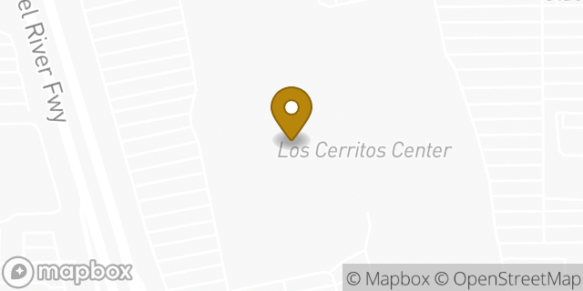 Map showing the location of Athleta in Los Cerritos, CA 90703