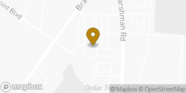 Map showing the location of Amazon Locker - Beneficial in DAYTON, OH 45424
