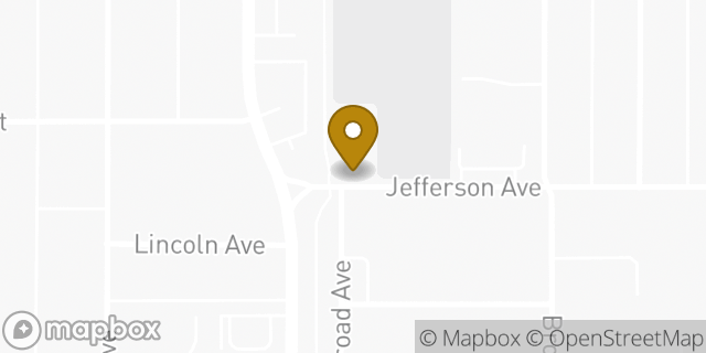 Map showing the location of Budget Truck Rental in Clovis, CA 93612