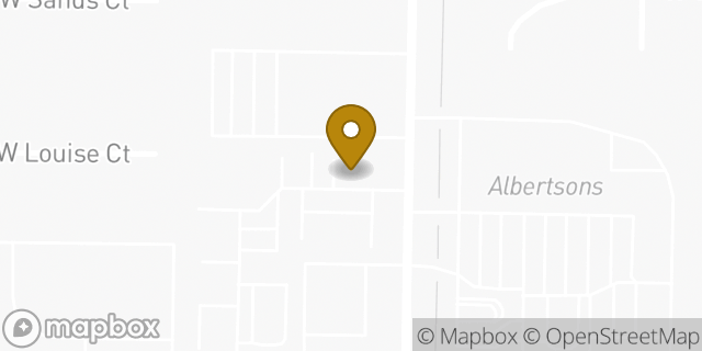 Map showing the location of Banner Health in Peoria, AZ 85383