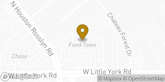 Map showing the location of Coinme in Houston, TX 77091