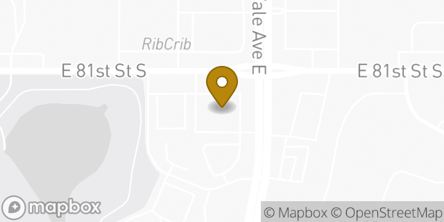 Map showing the location of ATM Walgreens in Tulsa, OK 74137
