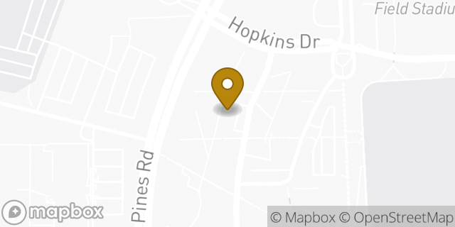 Map showing the location of Amazon Locker - Village in La Jolla, CA 92092