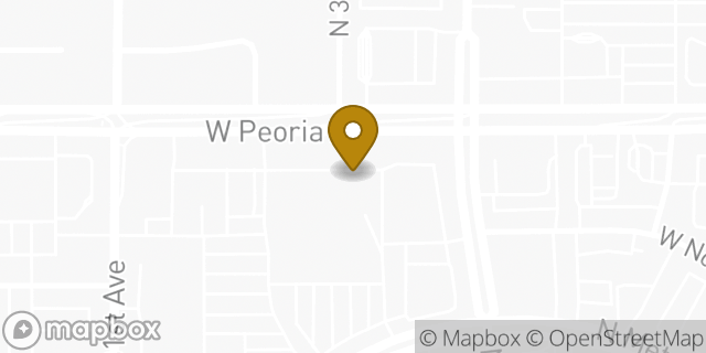 Map showing the location of Subway in Phoenix, AZ 85029