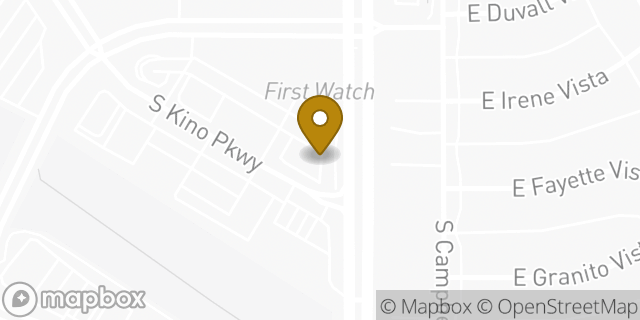 Map showing the location of Chipotle Mexican Grill in Tucson, AZ 85713