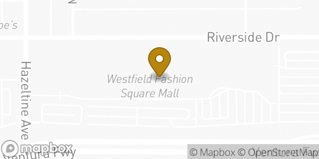 Map showing the location of Chipotle Mexican Grill in Sherman Oaks, CA 91423