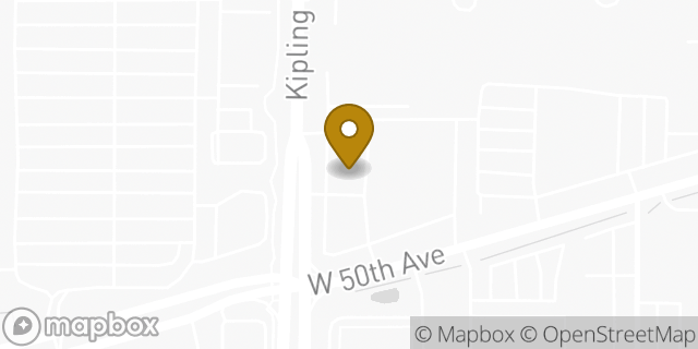 Map showing the location of 7-Eleven in Wheat Ridge, CO 80033