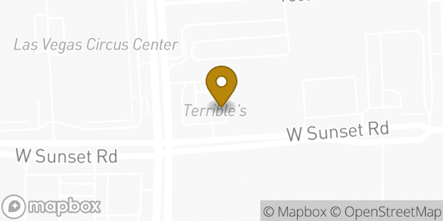 Map showing the location of Amazon Locker - Waterpark in Las Vegas, NV 89118