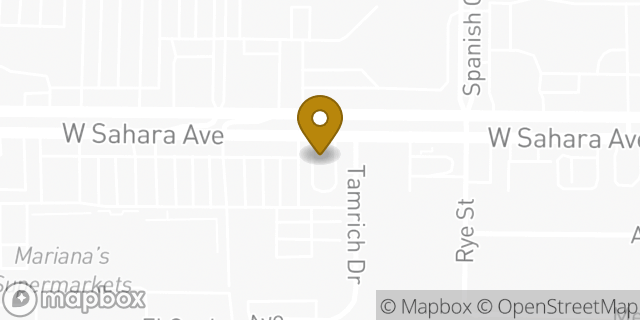 Map showing the location of Enterprise Rent-A-Car in Las Vegas, NV 89102