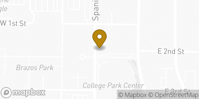 Map showing the location of Panera Bread in Arlington, TX 76010