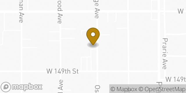Map showing the location of The Church of Jesus Christ of Latter-day Saints in Lawndale, CA 90260