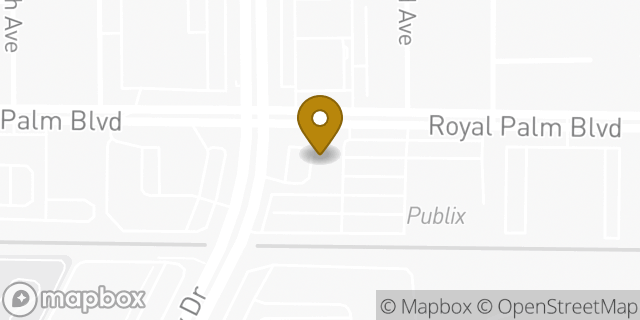 Map showing the location of Amazon Locker - Cembalo in Coral Springs, FL 33071