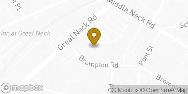 Map showing the location of Chipotle Mexican Grill in Great Neck, NY 11021