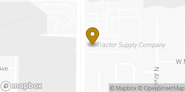 Map showing the location of Chipotle Mexican Grill in Fresno, CA 93711