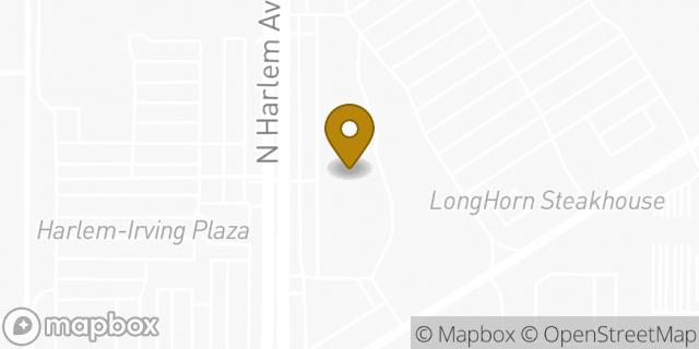 Map showing the location of Old Navy in Harwood Heights, IL 60706