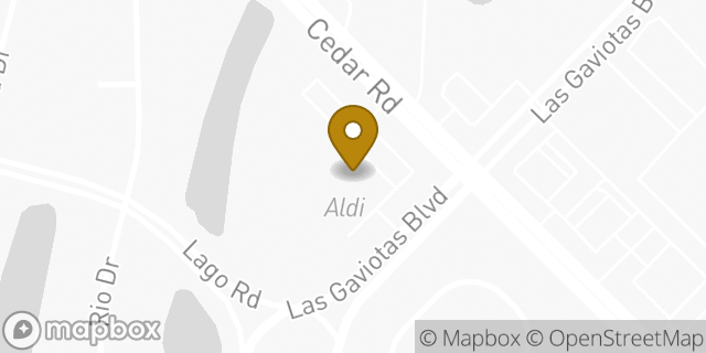 Map showing the location of Aldi in Chesapeake, VA 23322