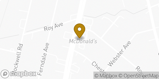 Map showing the location of McDonald's in Abington, PA 19001