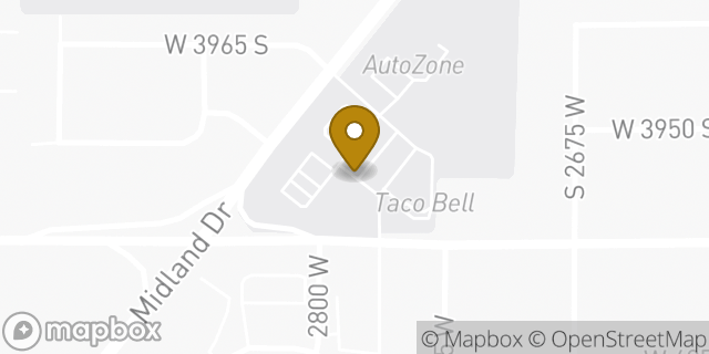 Map showing the location of Amazon Locker - Dickey in Roy, UT 84067