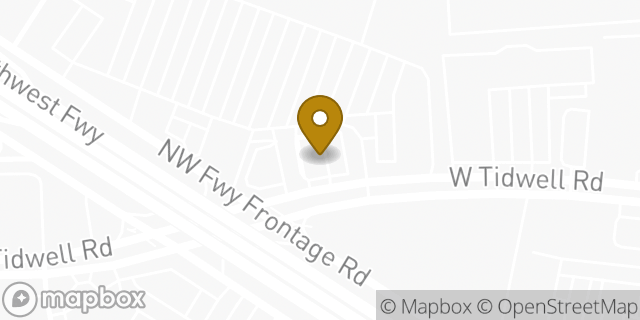 Map showing the location of McDonald's in Houston, TX 77040