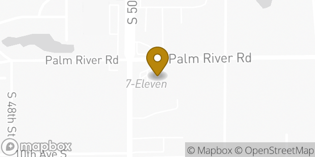 Map showing the location of ATM 7ELEVEN-FCTI in Tampa, FL