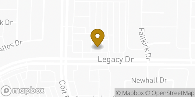 Map showing the location of McDonald's in Plano, TX 75023