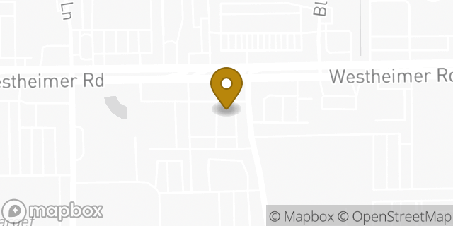 Map showing the location of McDonald's in Houston, TX 77042