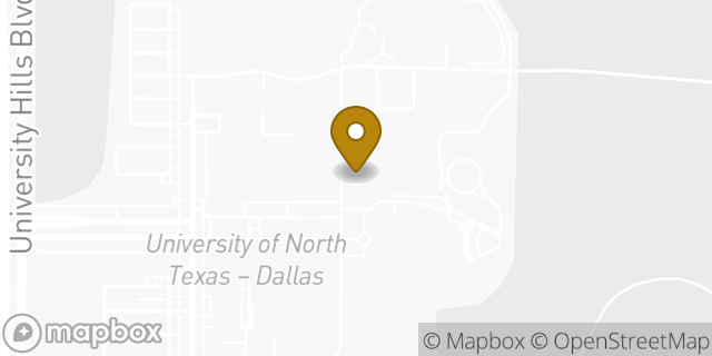 Map showing the location of Starbucks in Dallas, TX 75241