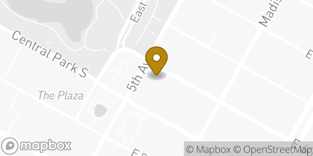 Map showing the location of Citibank in New York, NY 10022