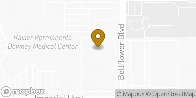 Map showing the location of Kaiser Permanente: Hoang Robert D MD in Downey, CA 90242