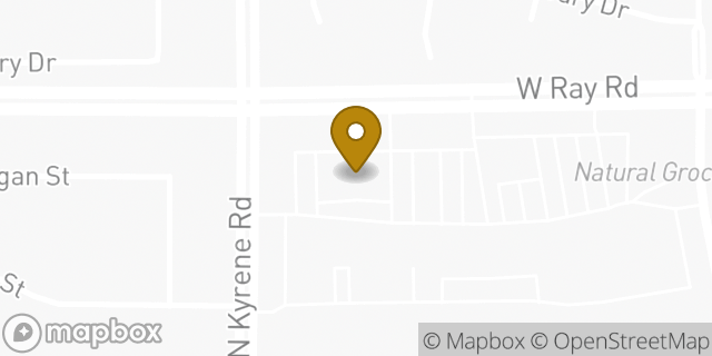 Map showing the location of ATM Walgreens in Chandler, AZ 85226