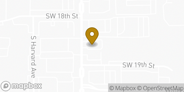 Map showing the location of Sonic Drive In in Oklahoma City, OK 73108
