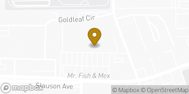 Map showing the location of Penske Truck Rental in Los Angeles, CA 90056