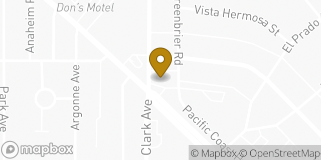 Map showing the location of Amazon Locker - Nantes in Long Beach, CA 90804