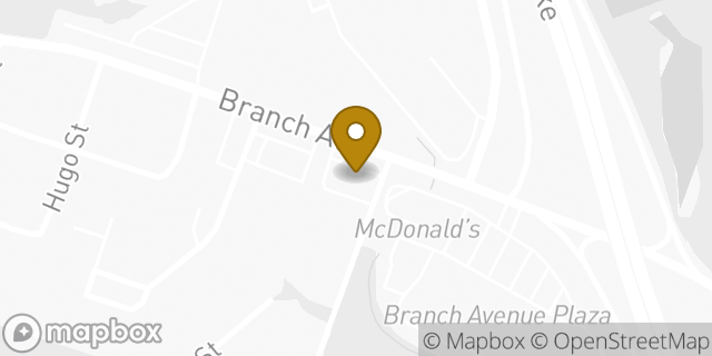 Map showing the location of Dunkin' in Providence, RI 02904