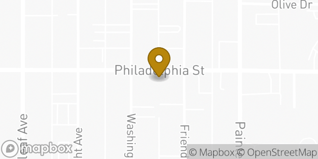 Map showing the location of Brookdale Uptown Whittier in Whittier, CA 90601