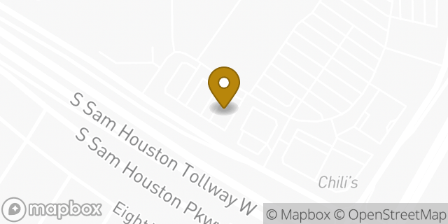Map showing the location of Fort Bend Toll Rd & Beltway 8 in Houston, TX 77085
