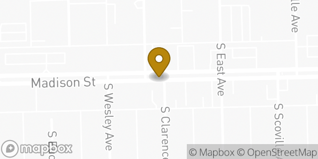 Map showing the location of Hertz in Oak Park, IL 60302
