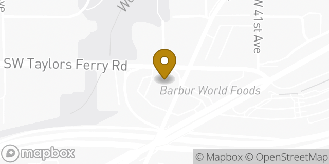 Map showing the location of Walgreens in Portland, OR 97219