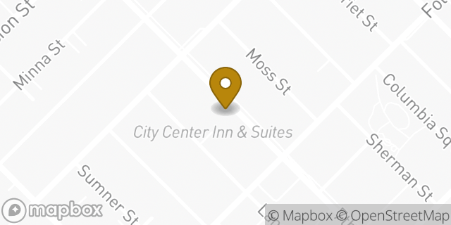 Map showing the location of City Center Inn and Suites in San Francisco, CA 94103