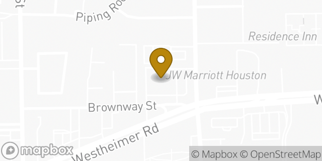 Map showing the location of ATM Walgreens in Houston, TX
