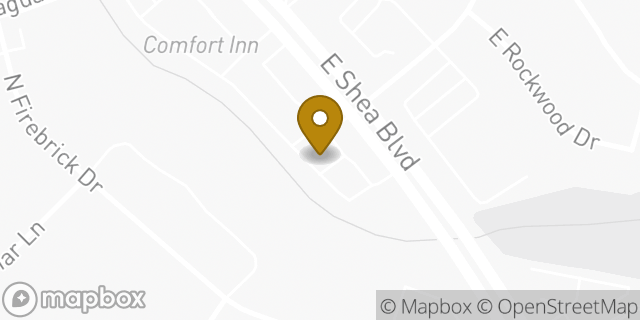 Map showing the location of Amazon Locker - Minimum in Fountain Hills, AZ 85268